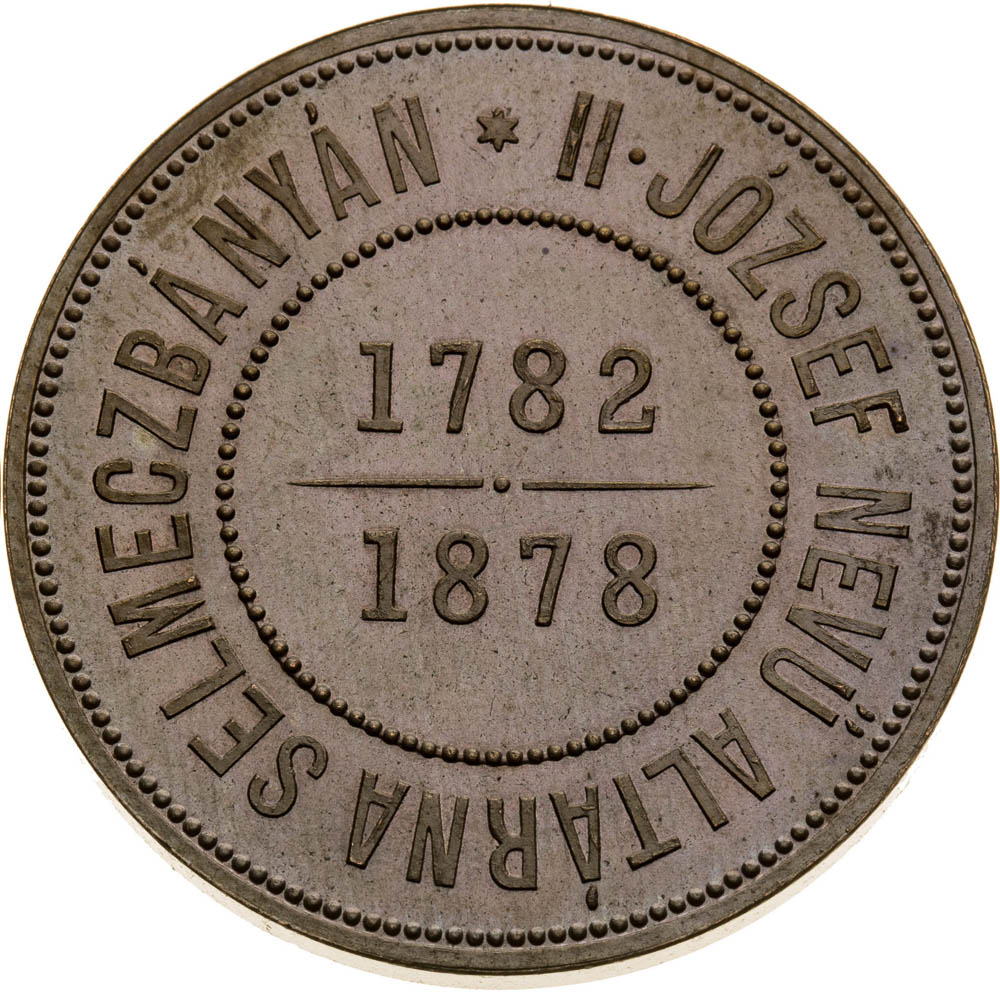 Schemnitz Gulden 1878 (Copper Struck) - back