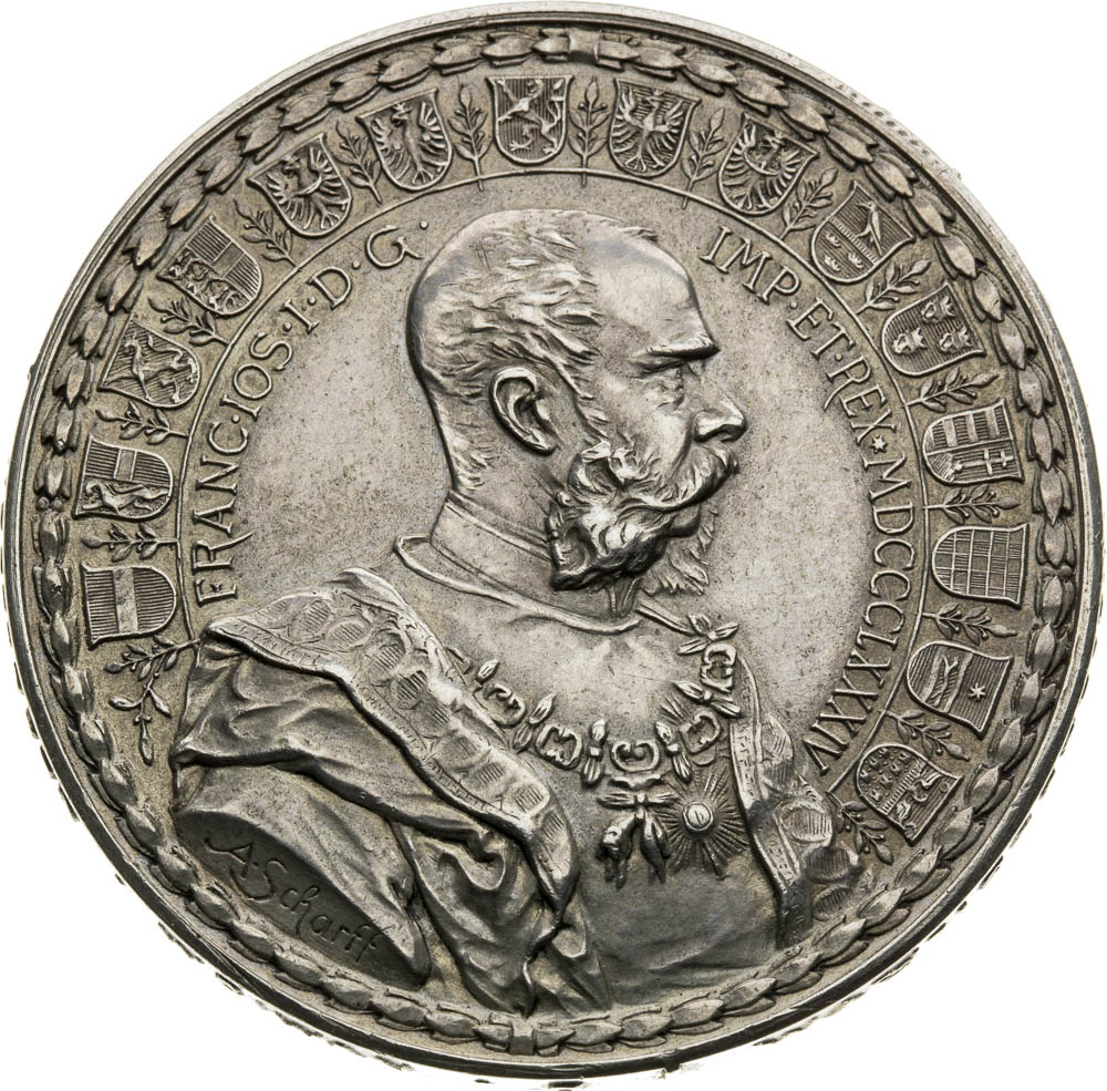 Silver Medal 1884 (Thaler) - front