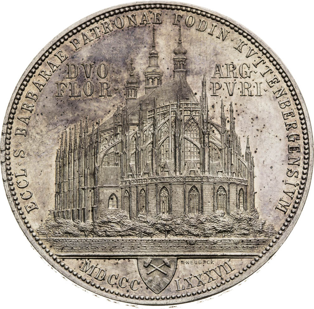 2 Gulden 1887 - back