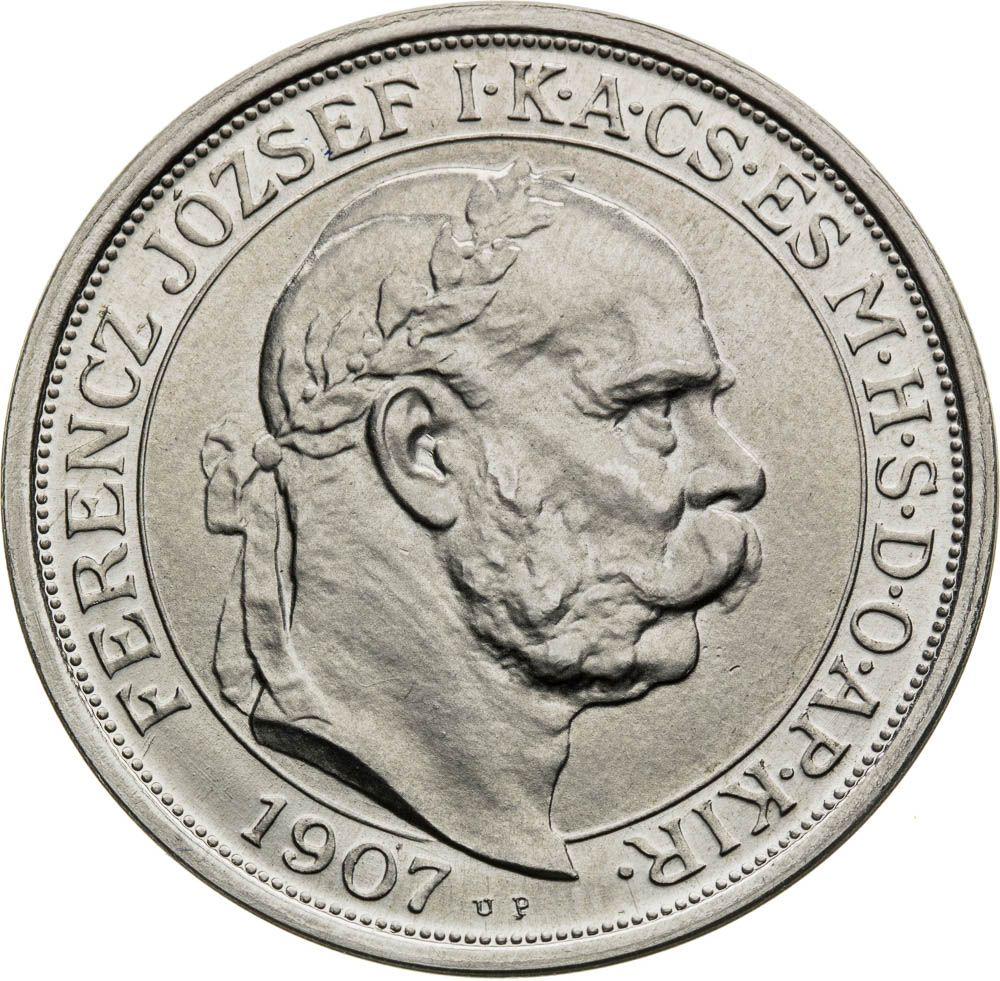 100 Corona 1907 (Platinum) - front
