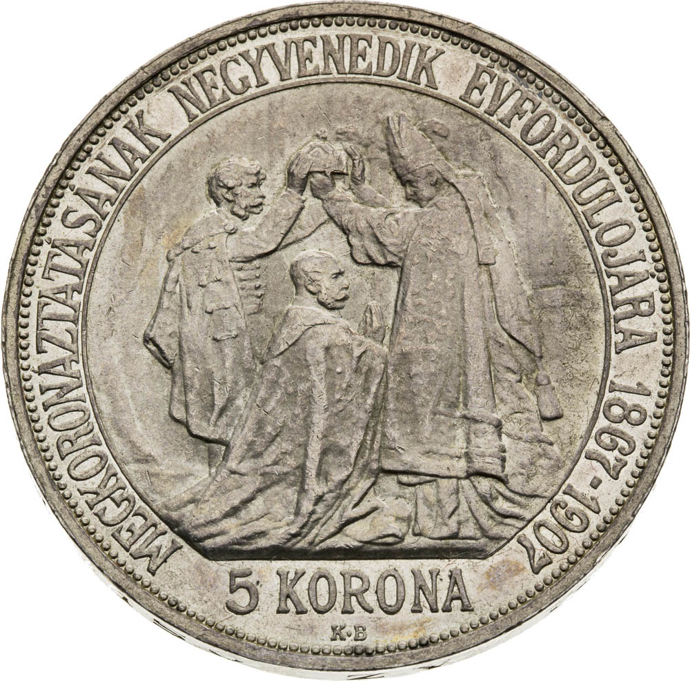 5 Corona 1907 - back