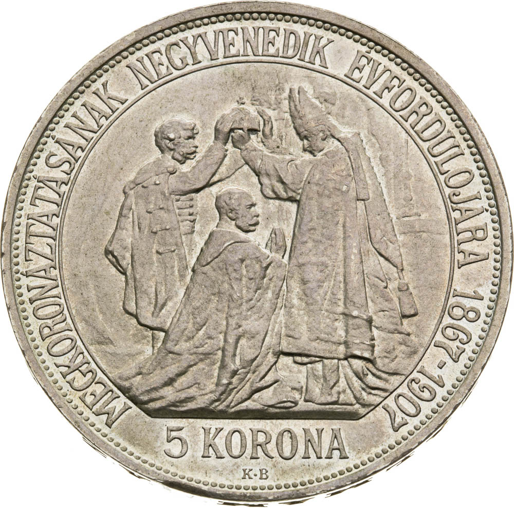 5 Corona 1907 - back