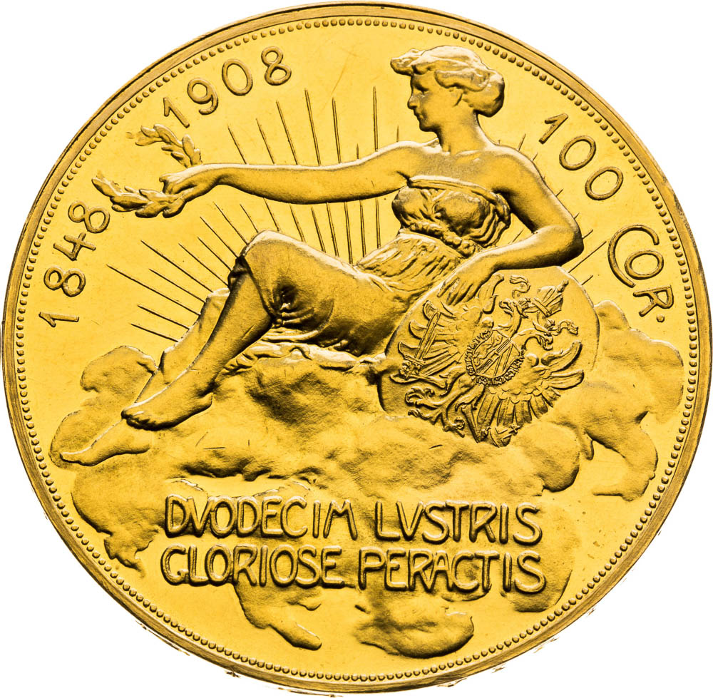 100 Corona 1908 - back