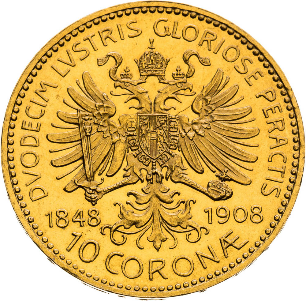 10 Corona 1908 - back