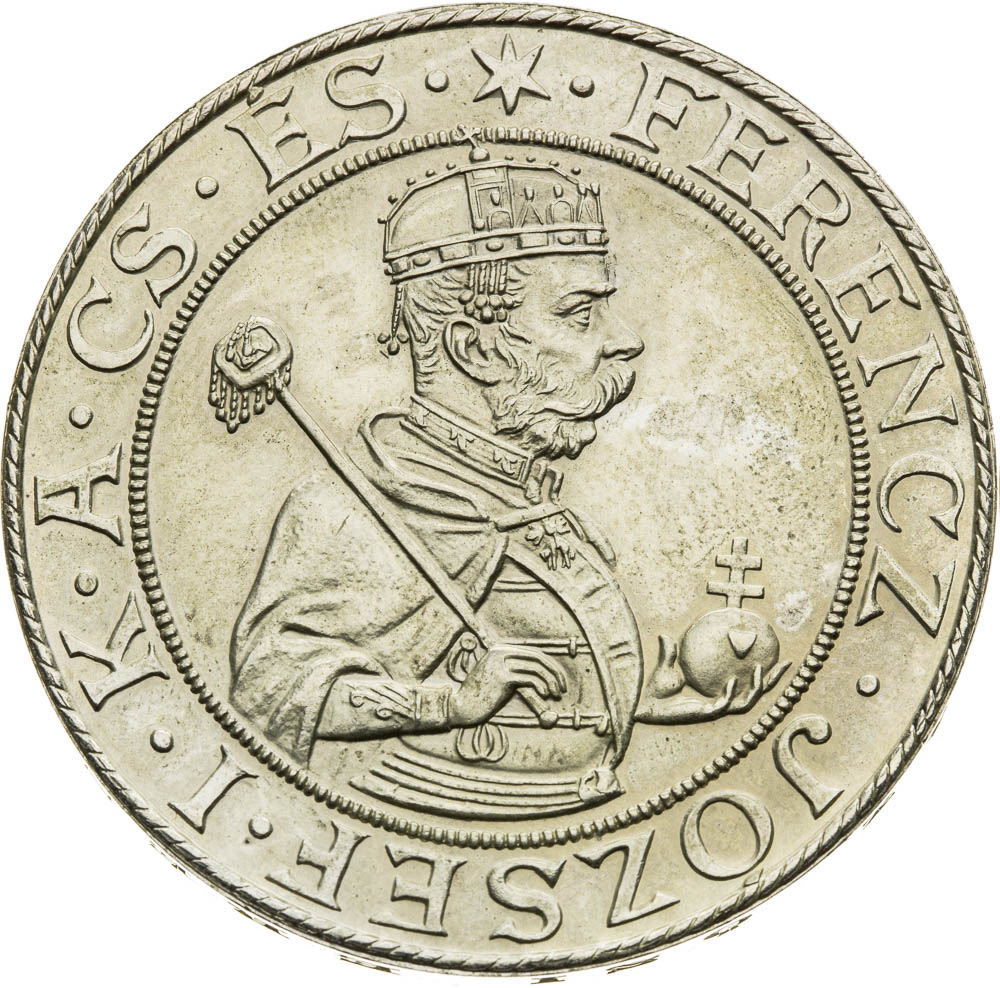Thaler 1896 - front
