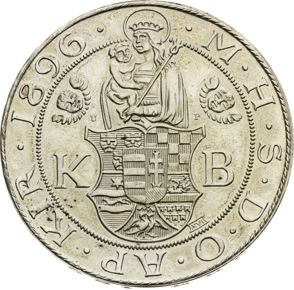 Thaler 1896 - back