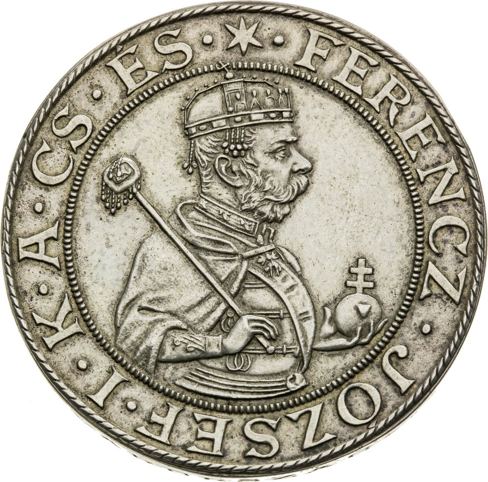 Thaler 1896 - front