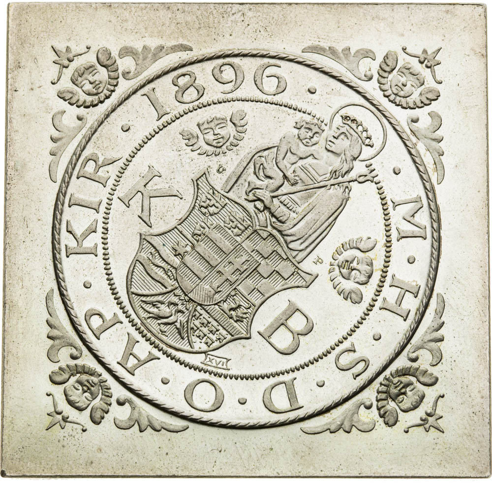 Thaler Clipe 1896 - back