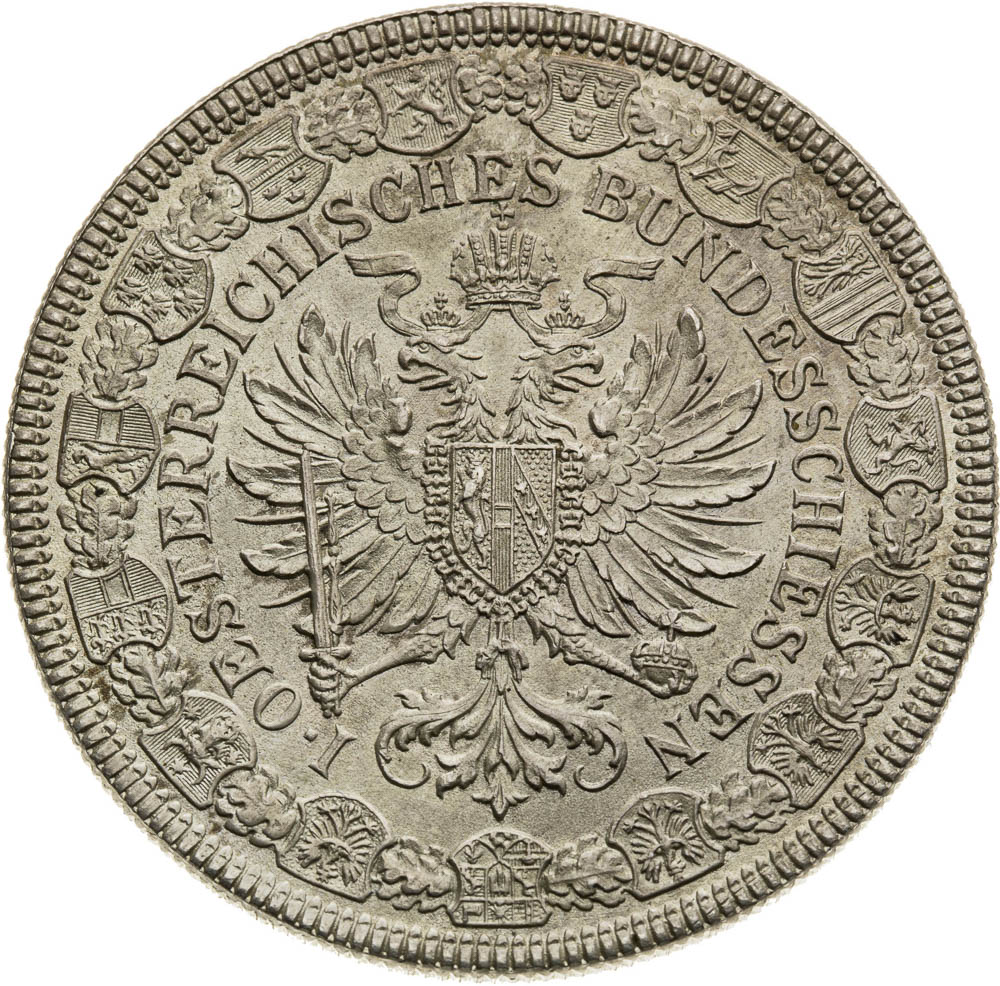 Silver Medal 1880 (2 Gulden) - back
