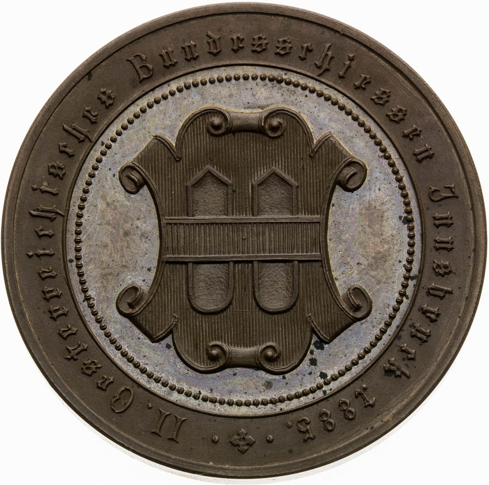 Bronze Medal 1885 - front