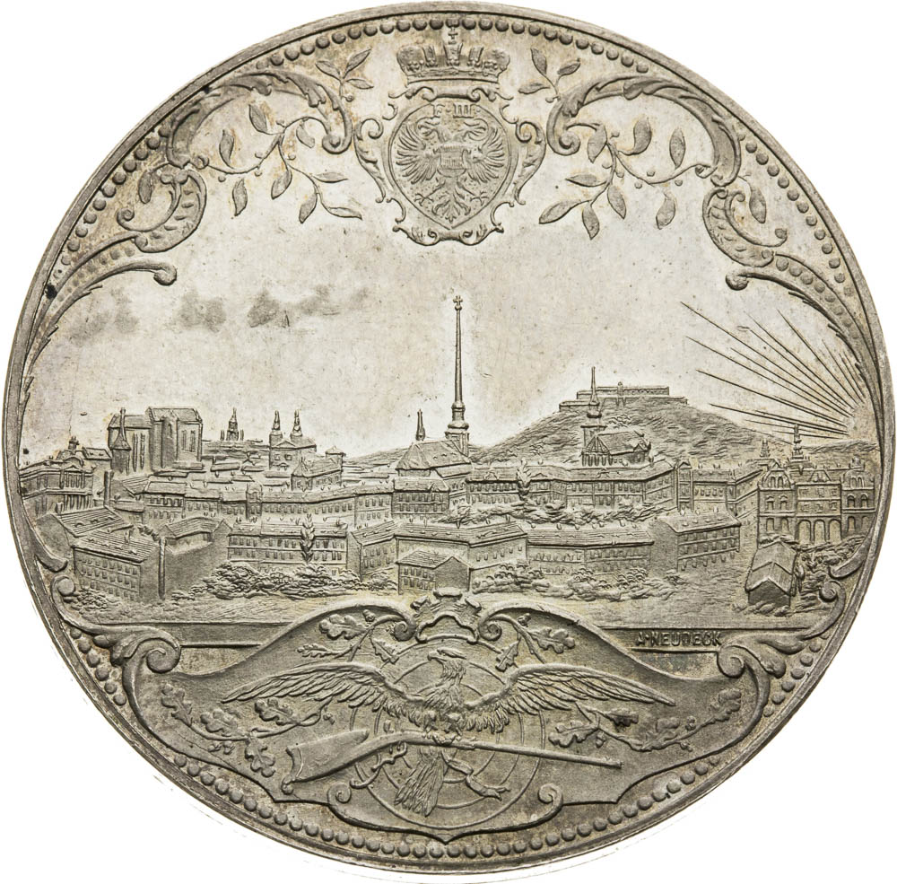 Silver Medal 1892 - front