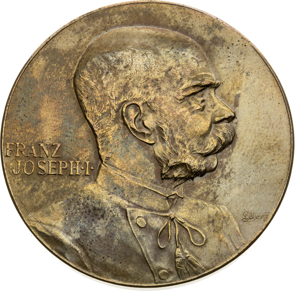 Bronze Medal 1898 - front