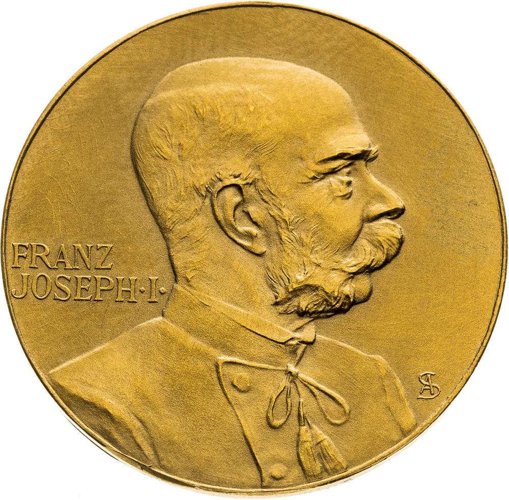Gold Medal 1898 - front