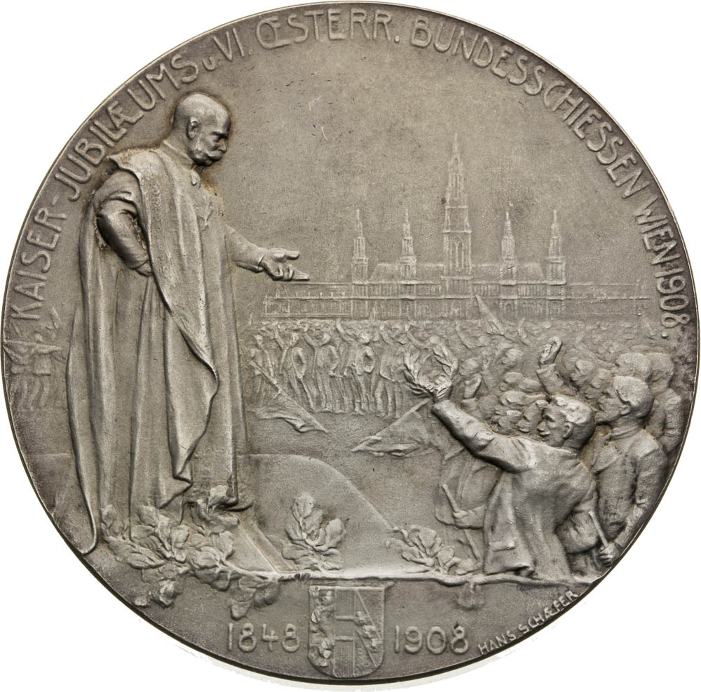 Silver Medal 1908 - front