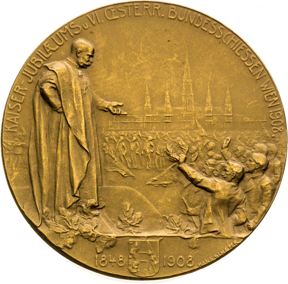 Gold Medal 1908 - front