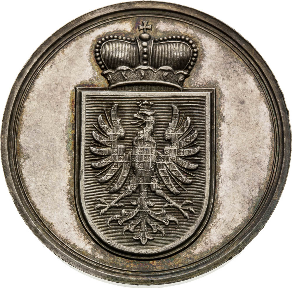 Silver Medal 1881 - back