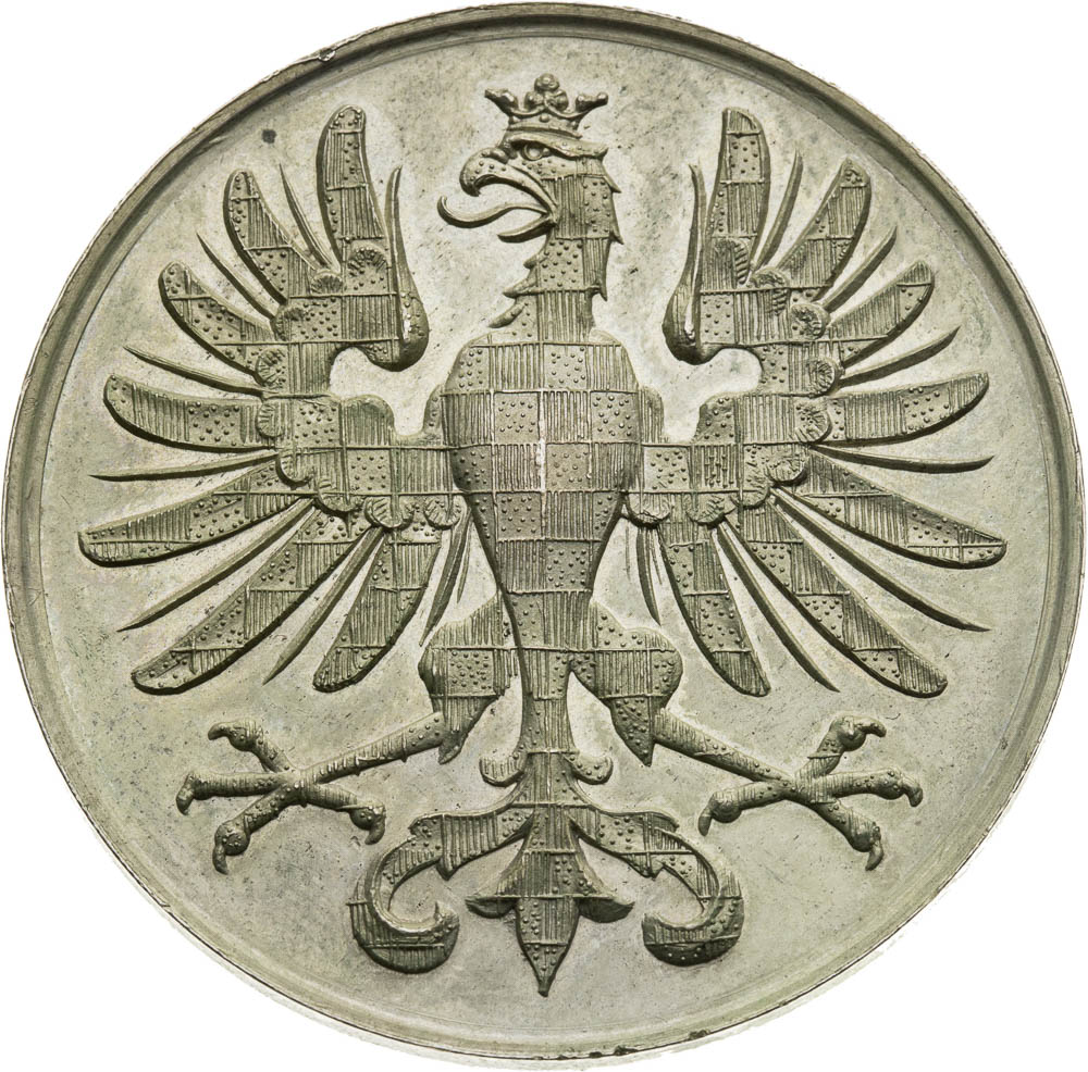 Silver Medal 1886 (2 Gulden) - front