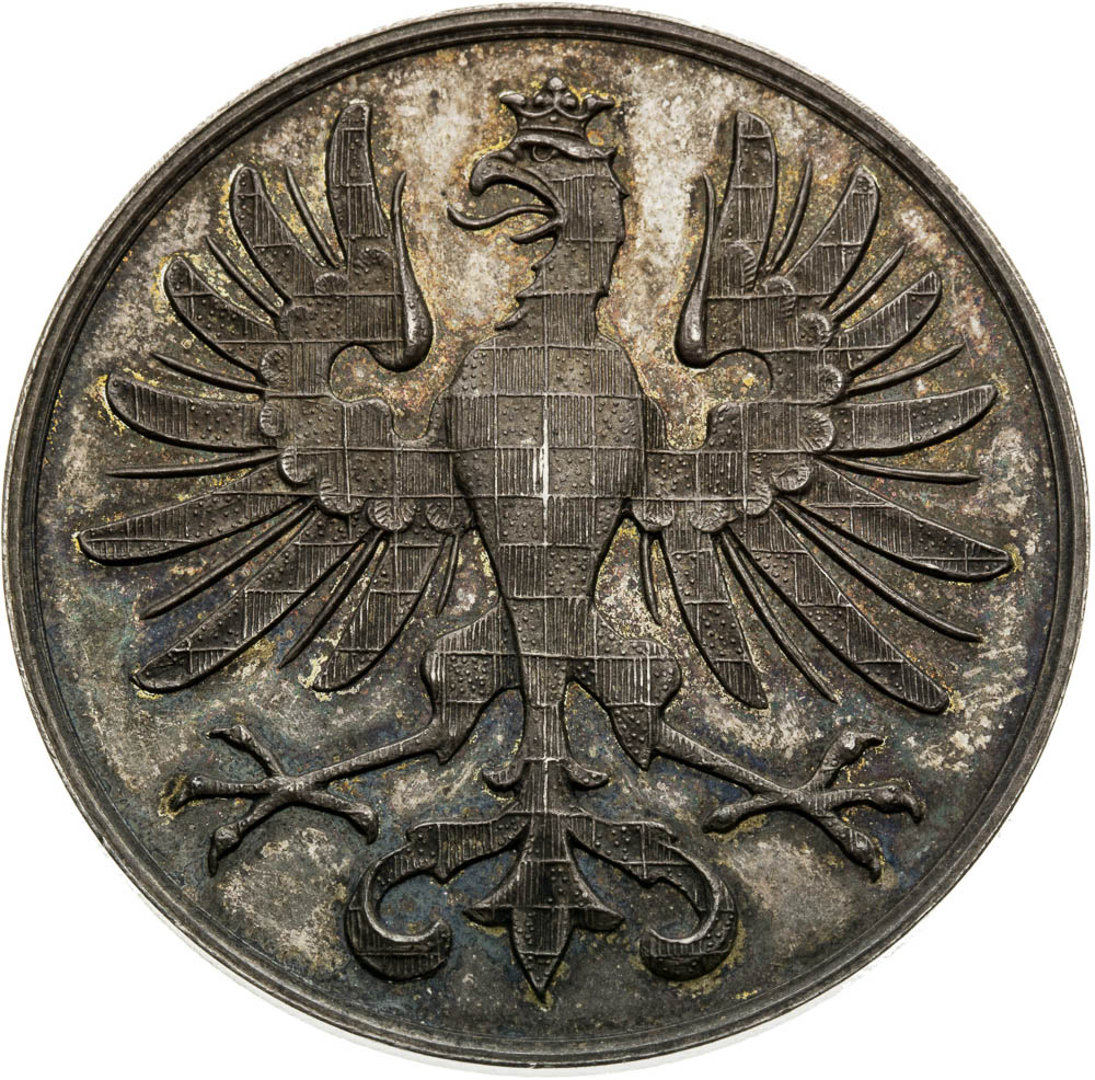 Silver Medal 1891 (2 Gulden) - front