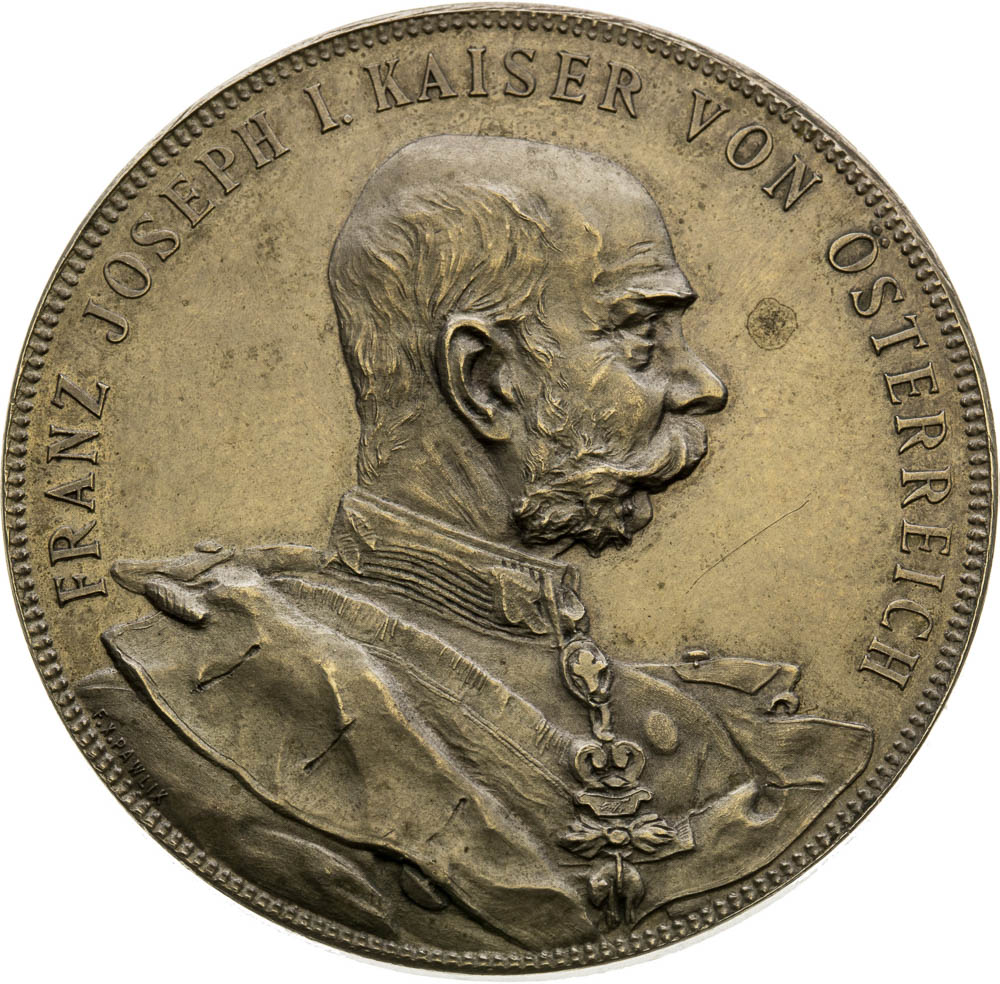 Silver Medal 1896 (2 Gulden) - front