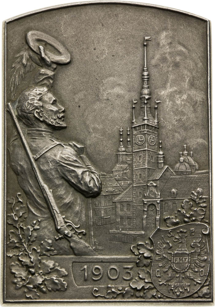 Silver Medal 1903 (Plaque) - front