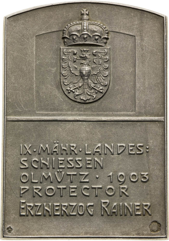 Silver Medal 1903 (Plaque) - back