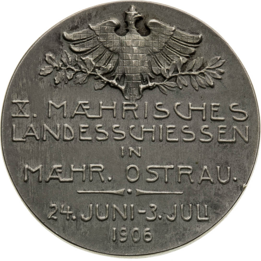 Silver Medal 1906 - back