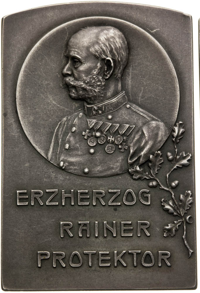 Silver Medal 1910 (Plaque) - front