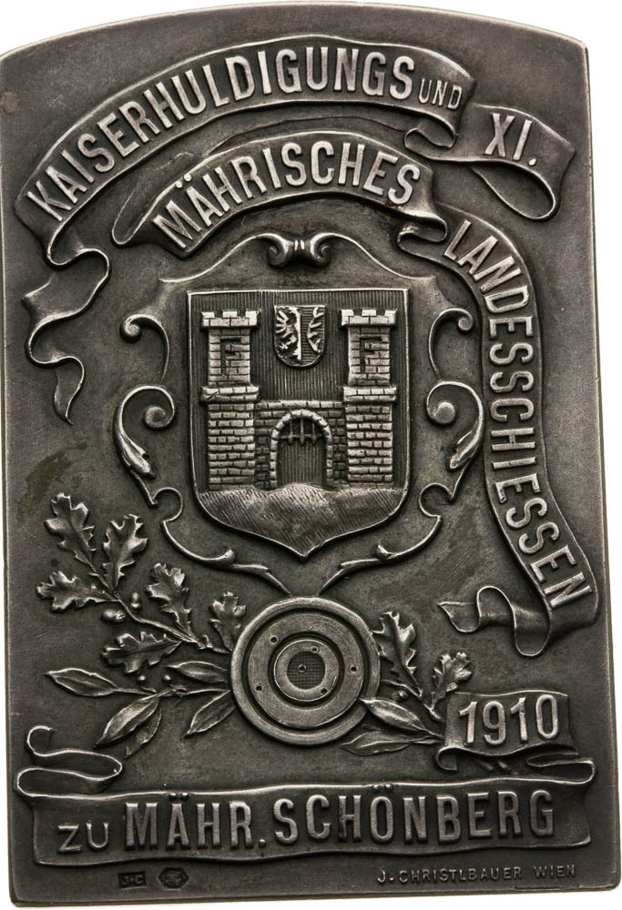 Silver Medal 1910 (Plaque) - back