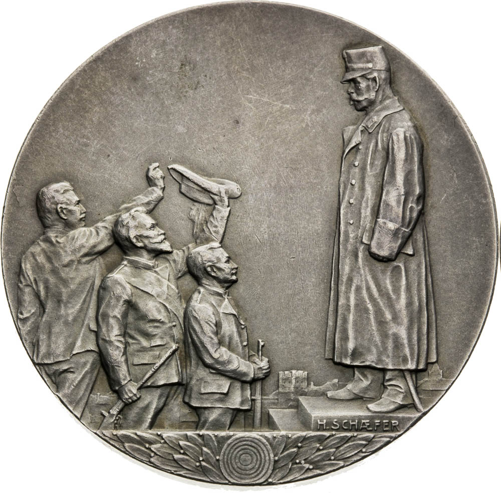 Silver Medal 1912 - front