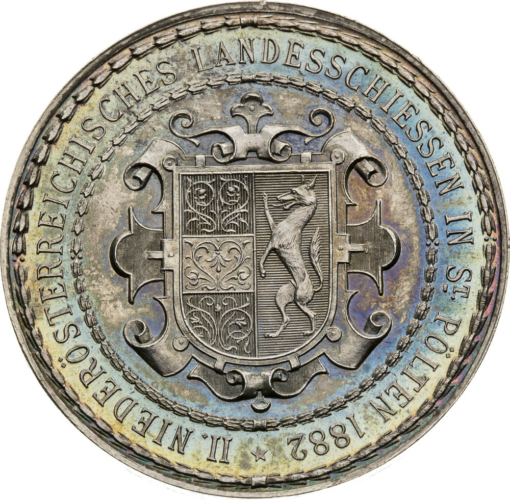 Silver Medal 1882 - front