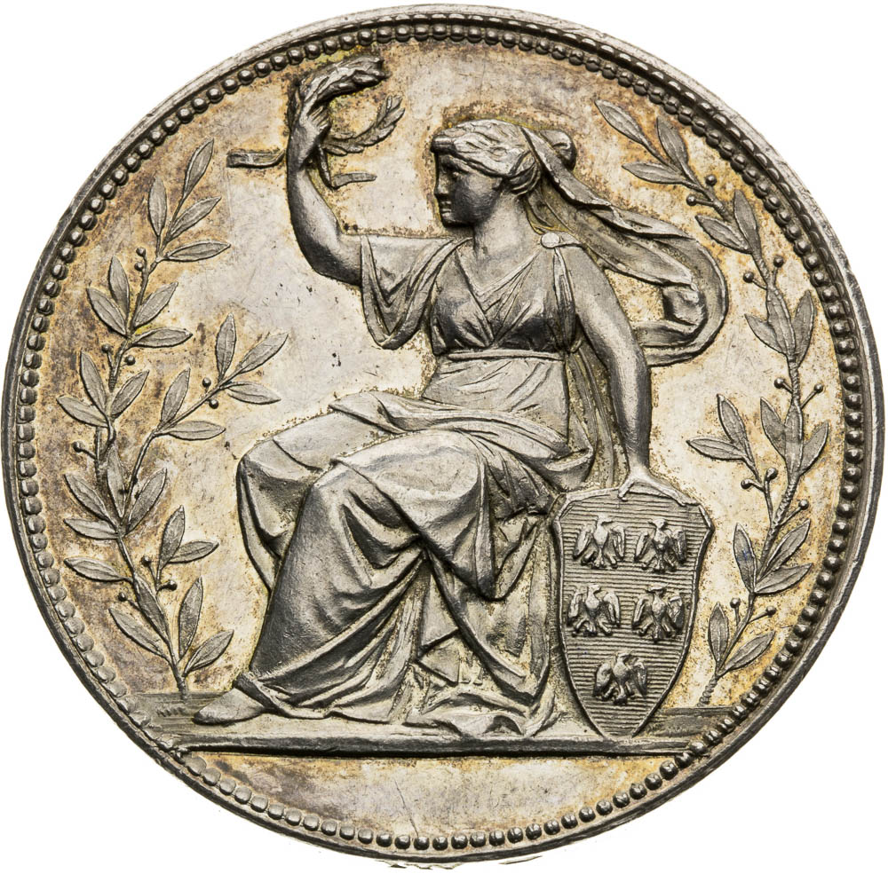 Silver Medal 1886 - front