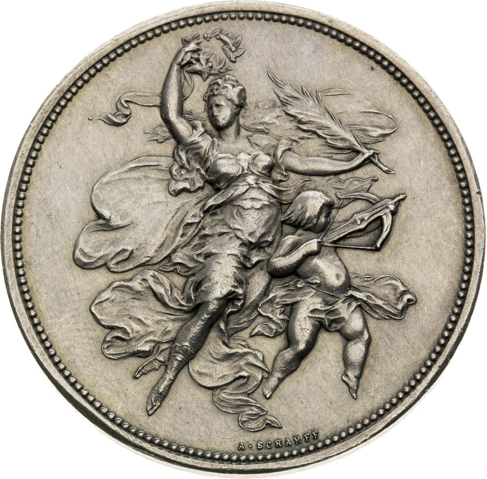 Silver Medal 1891 - front
