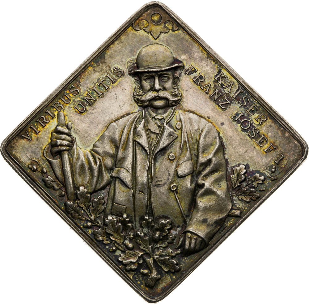 Silver Medal 1893 (Clipe) - front