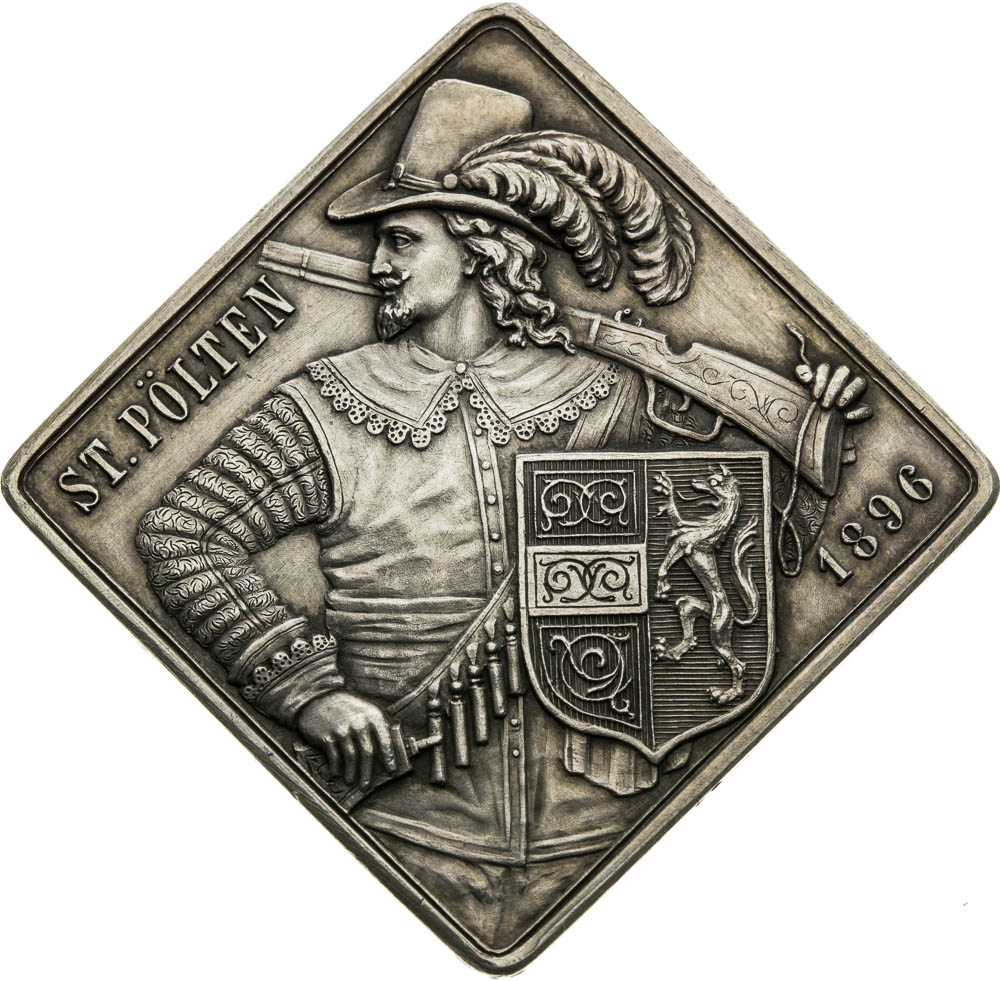 Silver Medal 1896 (Clipe) - front