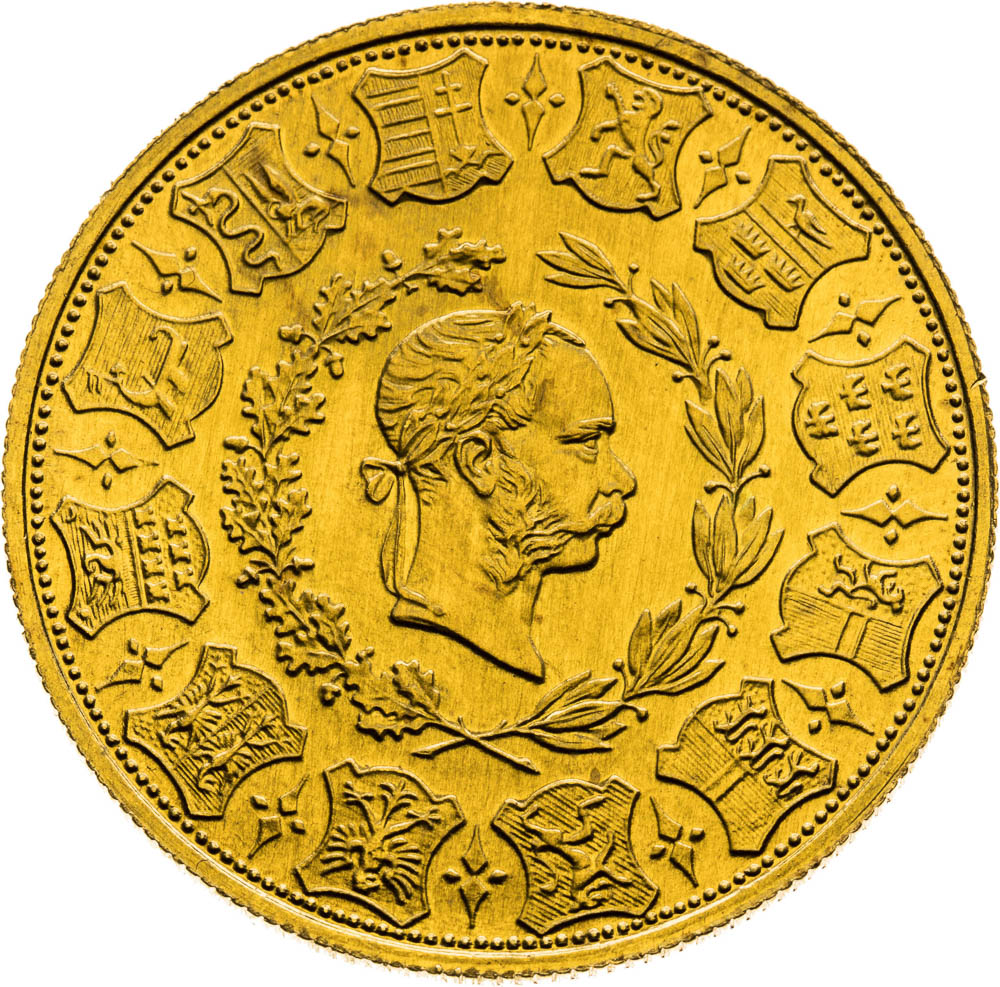 Gold Medal 1873/1973 (2 Gulden) - front