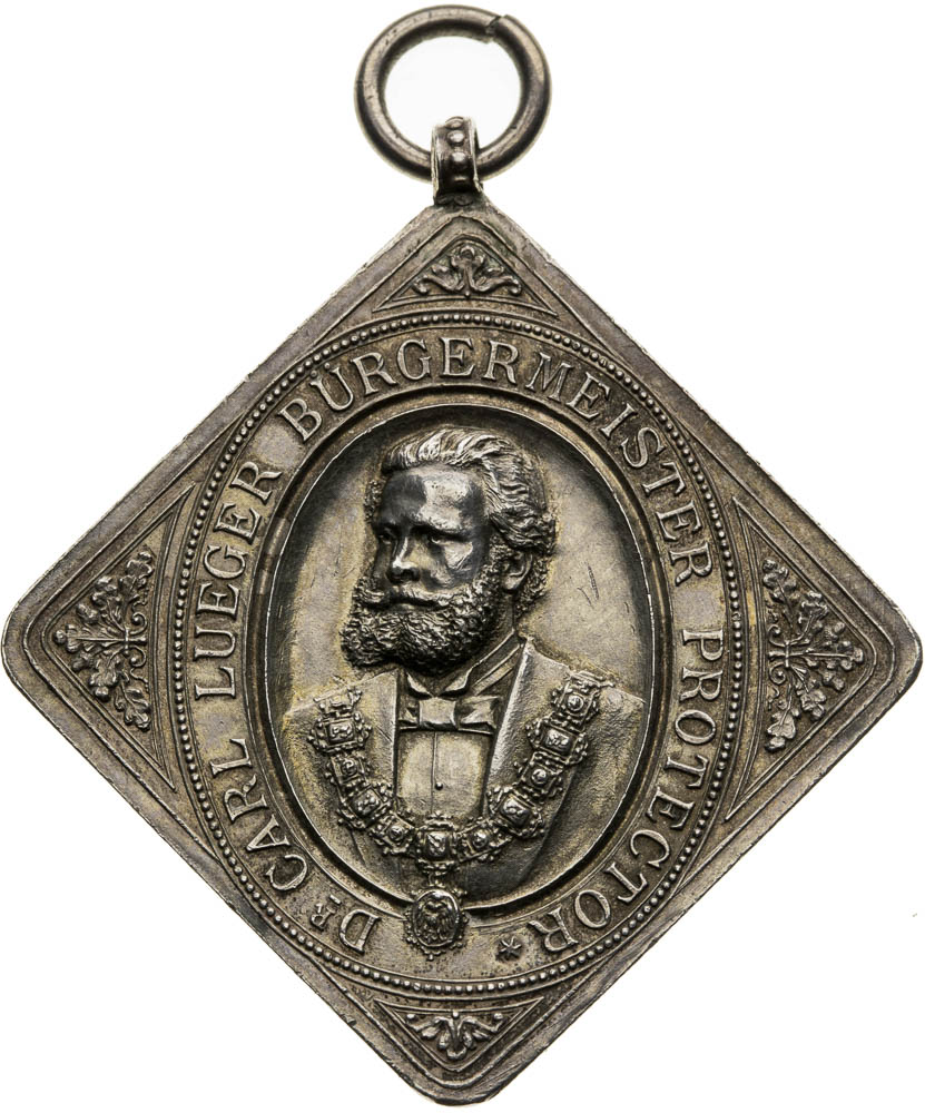 Silver Medal 1897 (Clipe) - front