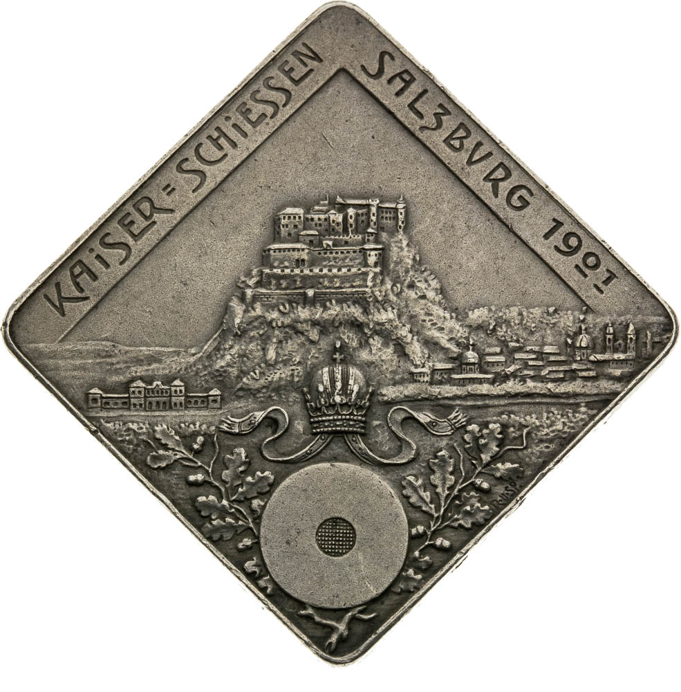 Silver Medal 1901 (Clipe) - front