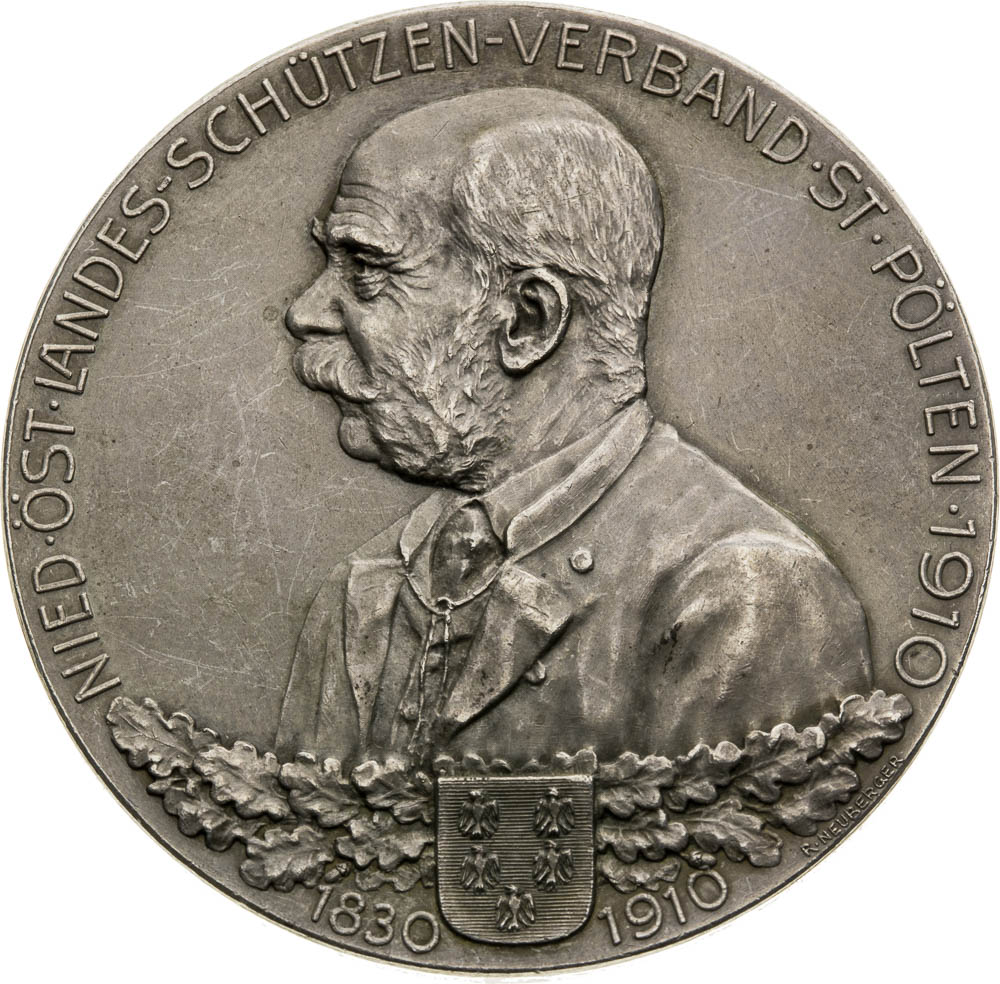 Silver Medal 1910 - front