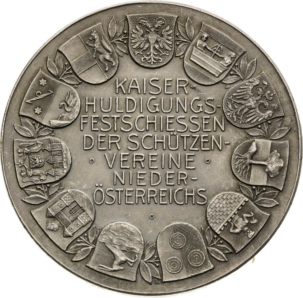 Silver Medal 1910 - back
