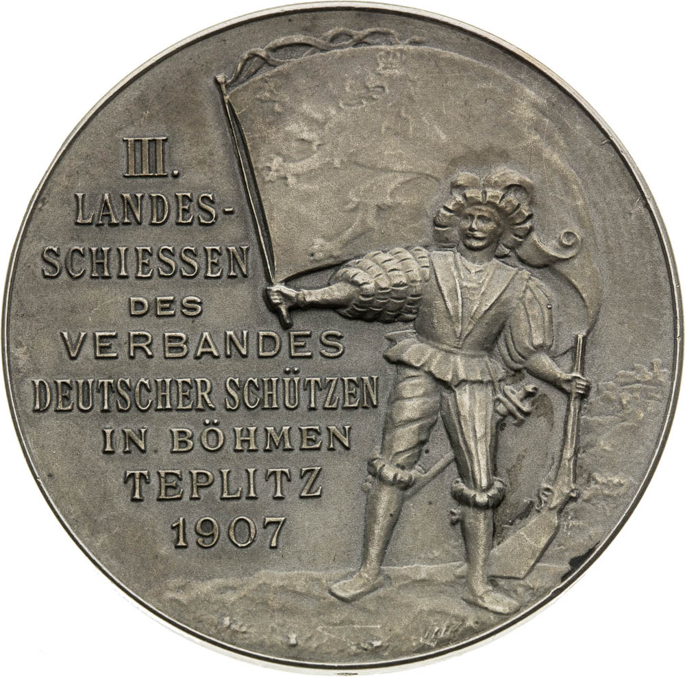 Silver Medal 1907 - back