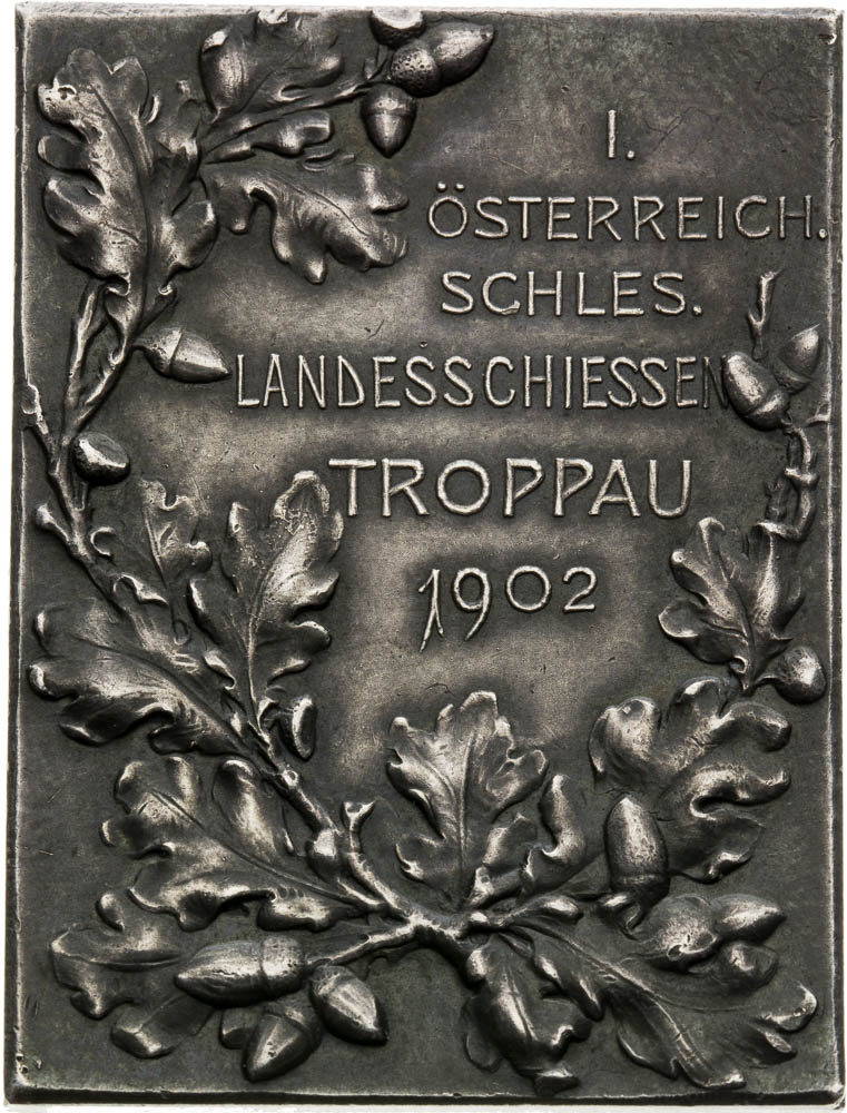 Silver Medal 1902 (Plaque) - front