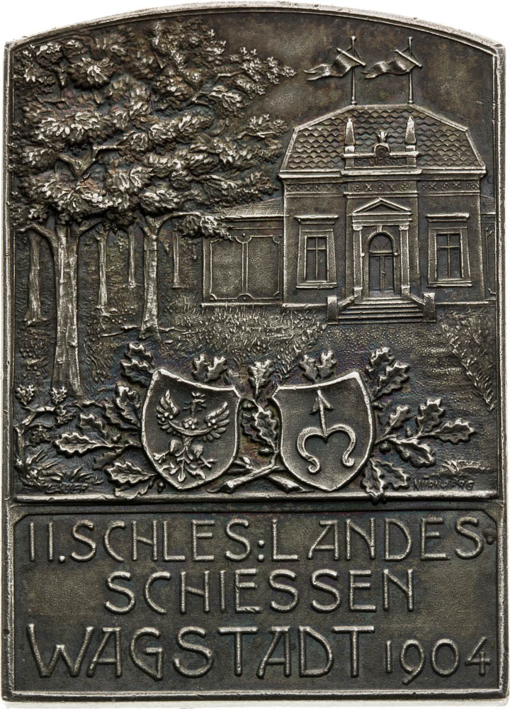 Silver Medal 1904 (Plaque) - back