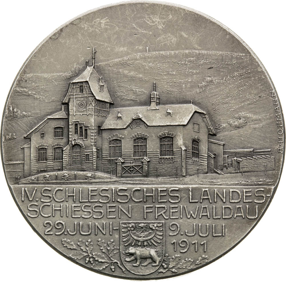 Silver Medal 1911 - back