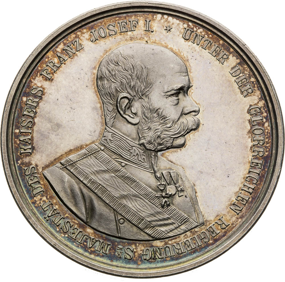 Silver Medal 1893 (2 Gulden) - front