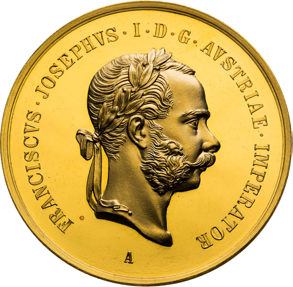 Gold Medal 1867 (15 Ducats) - front