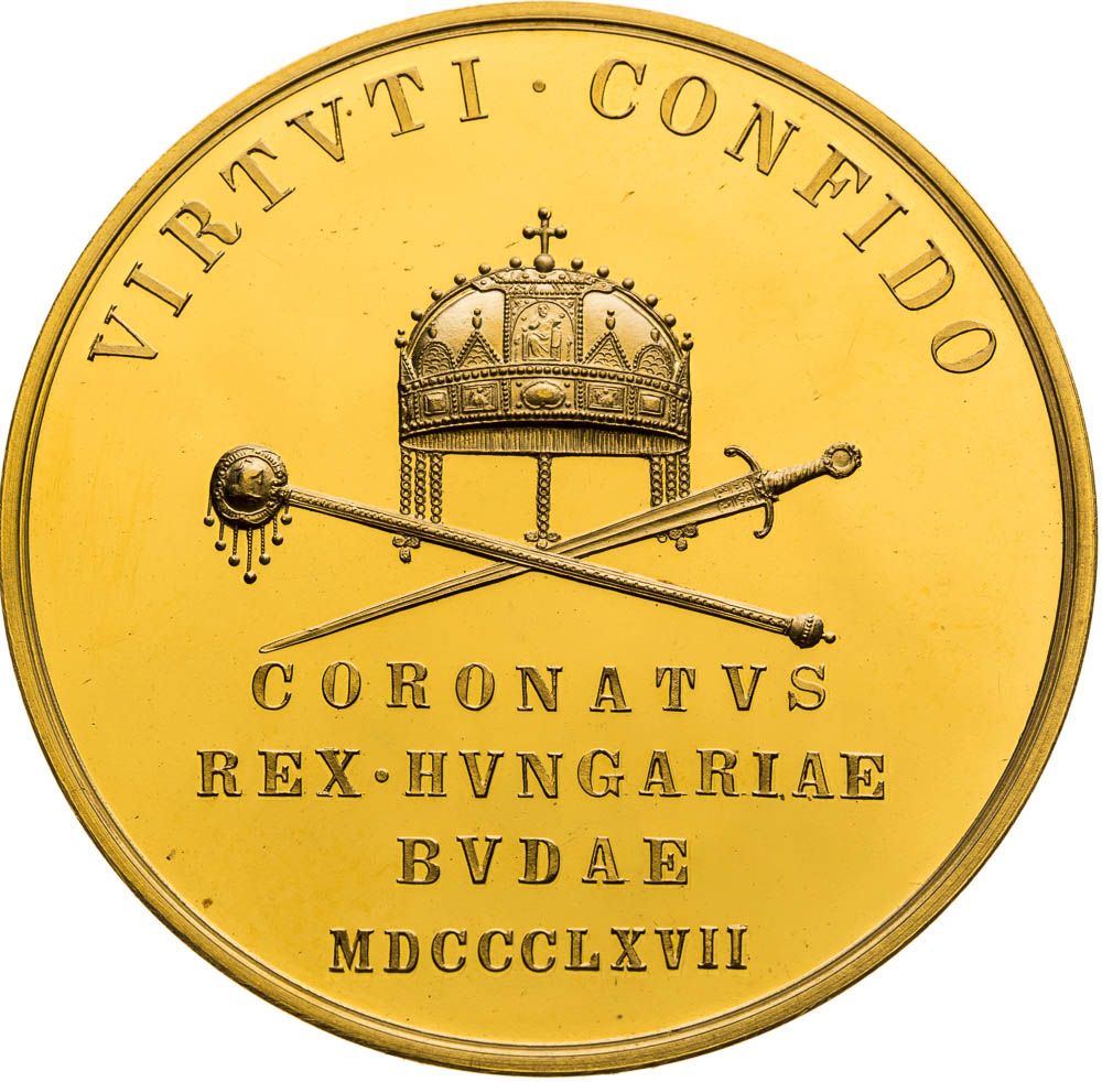 Gold Medal 1867 (15 Ducats) - back