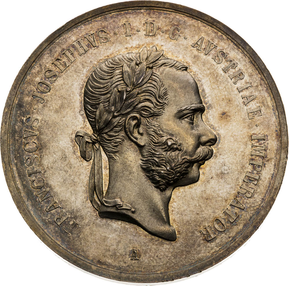 Silver Medal 1867 - front
