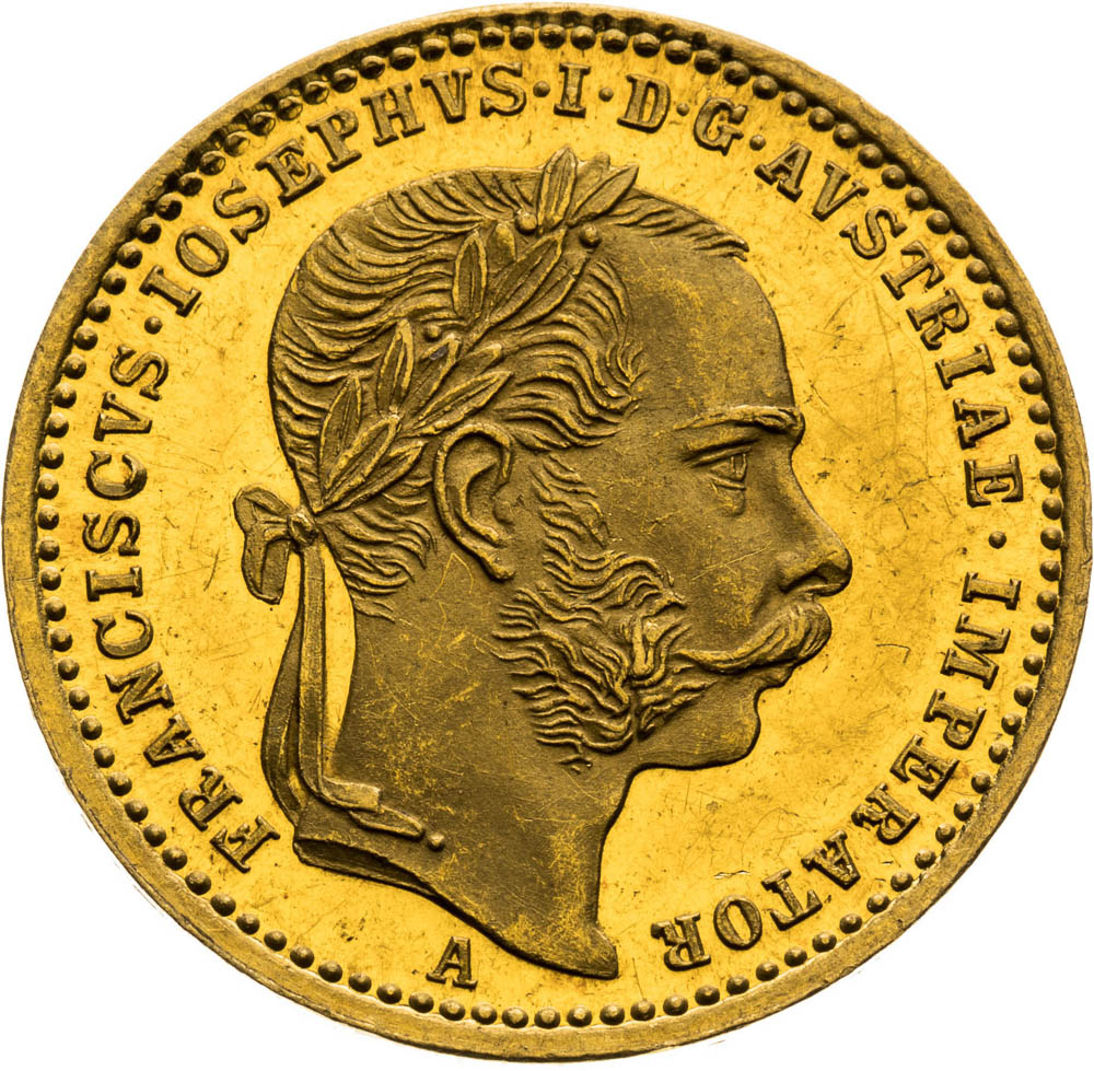 Gold Token 1867 (Ducat) - front