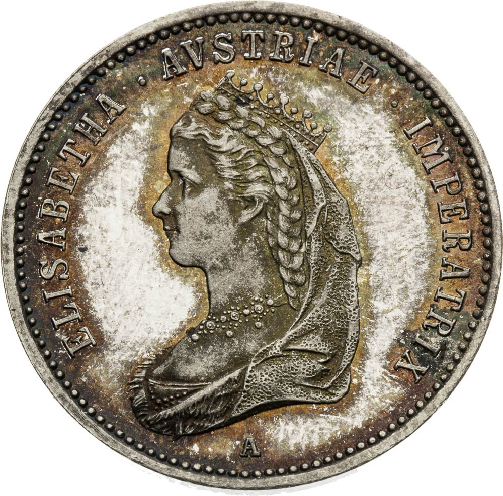 Silver Token 1867 - front