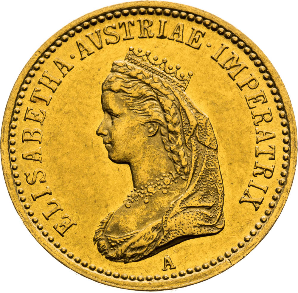 Gold Token 1867 (Ducat) - front